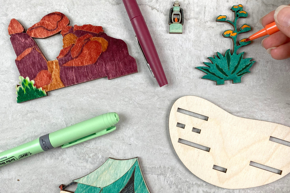 Campin&#39; Diorama Kit