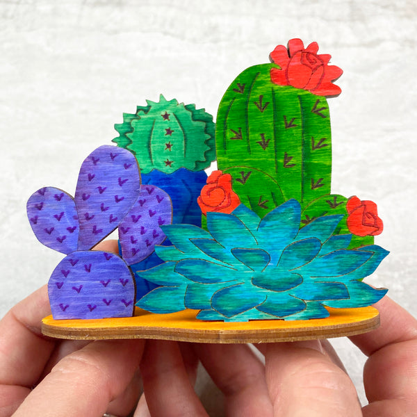 succulent diorama Terrarium Diorama Kit