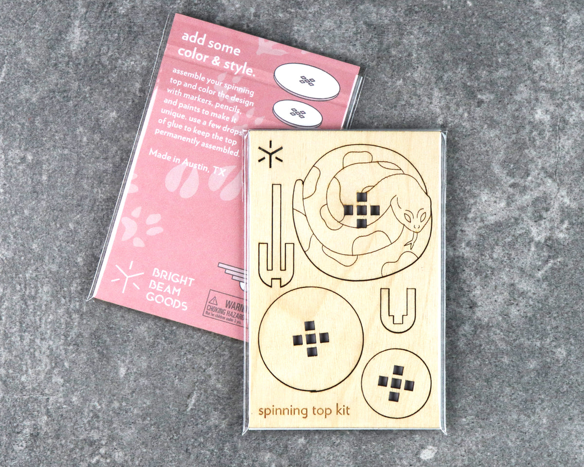 Snake Spinning Top Kit