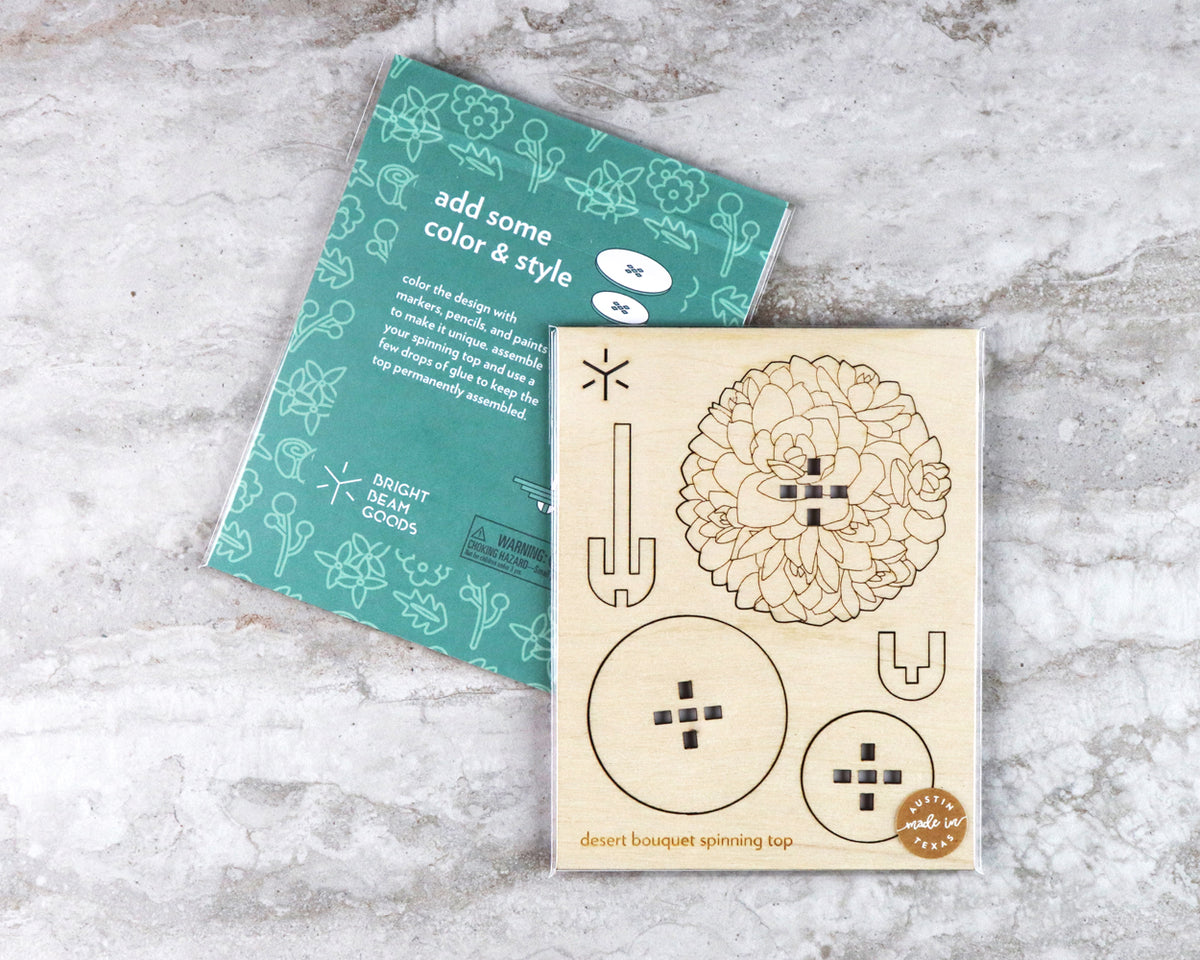 Desert Bouquet Large Spinning Top Kit