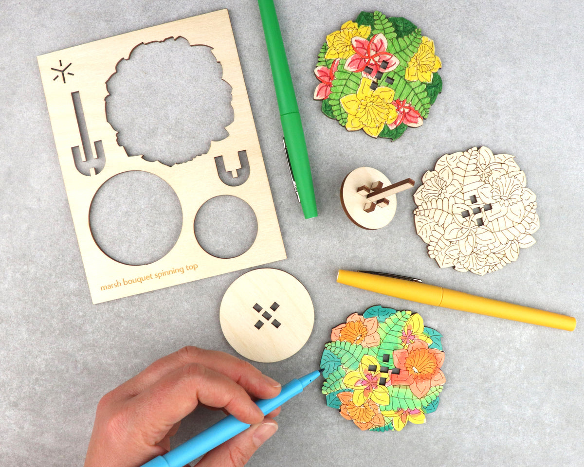 Marsh Bouquet Large Spinning Top Kit