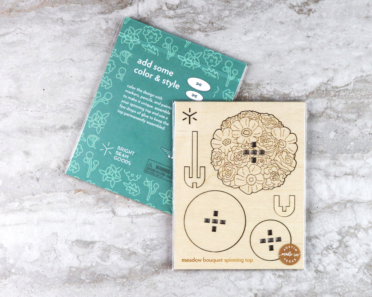 Meadow Bouquet Large Spinning Top Kit