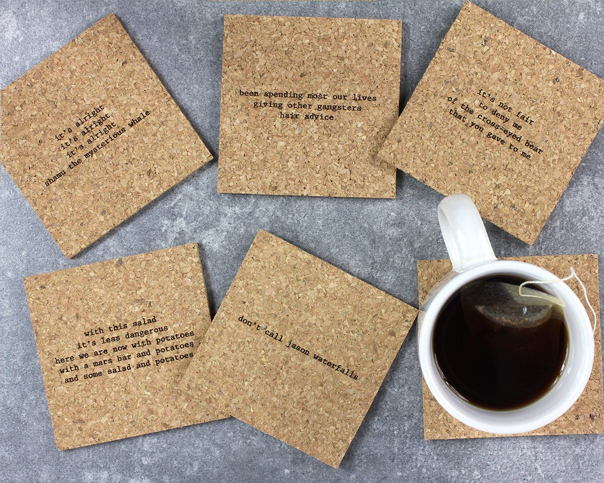 90s mistaken lyrics coasters unpackaged