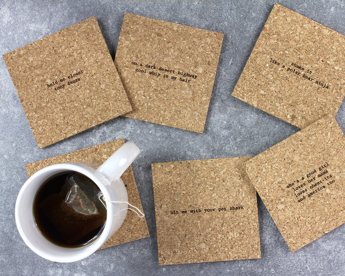 Greatest hits mistaken lyrics coasters unpackaged