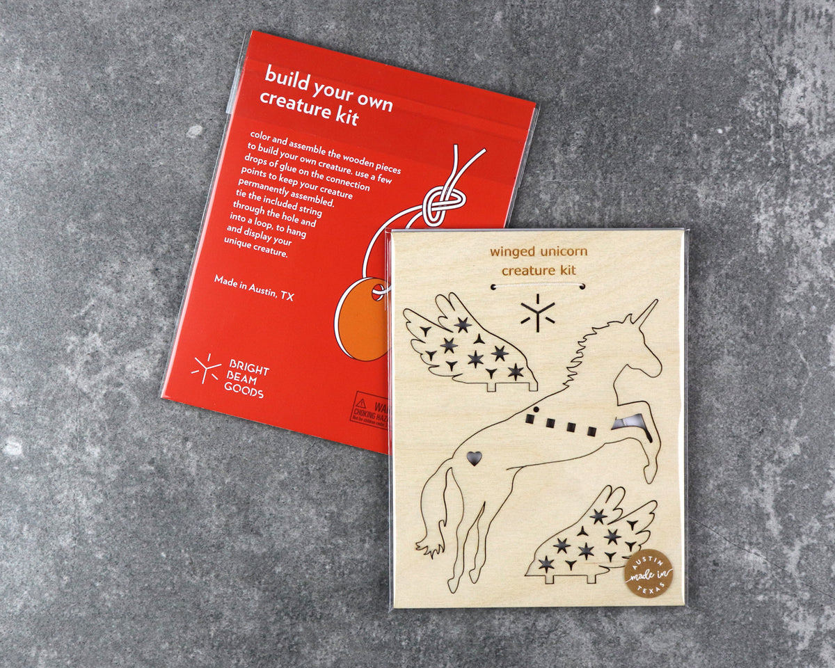 Winged Unicorn Creature Kit