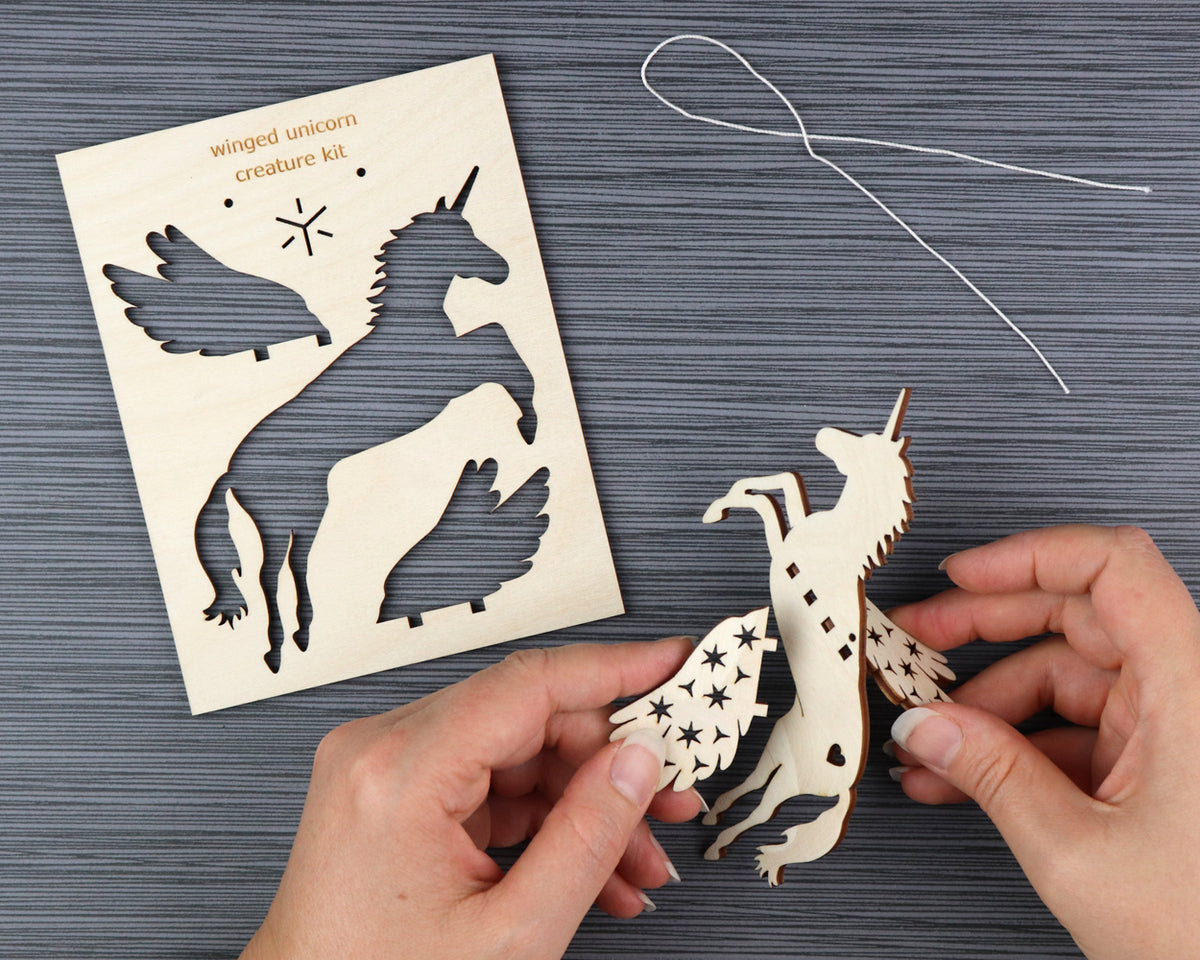 Winged Unicorn Creature Kit
