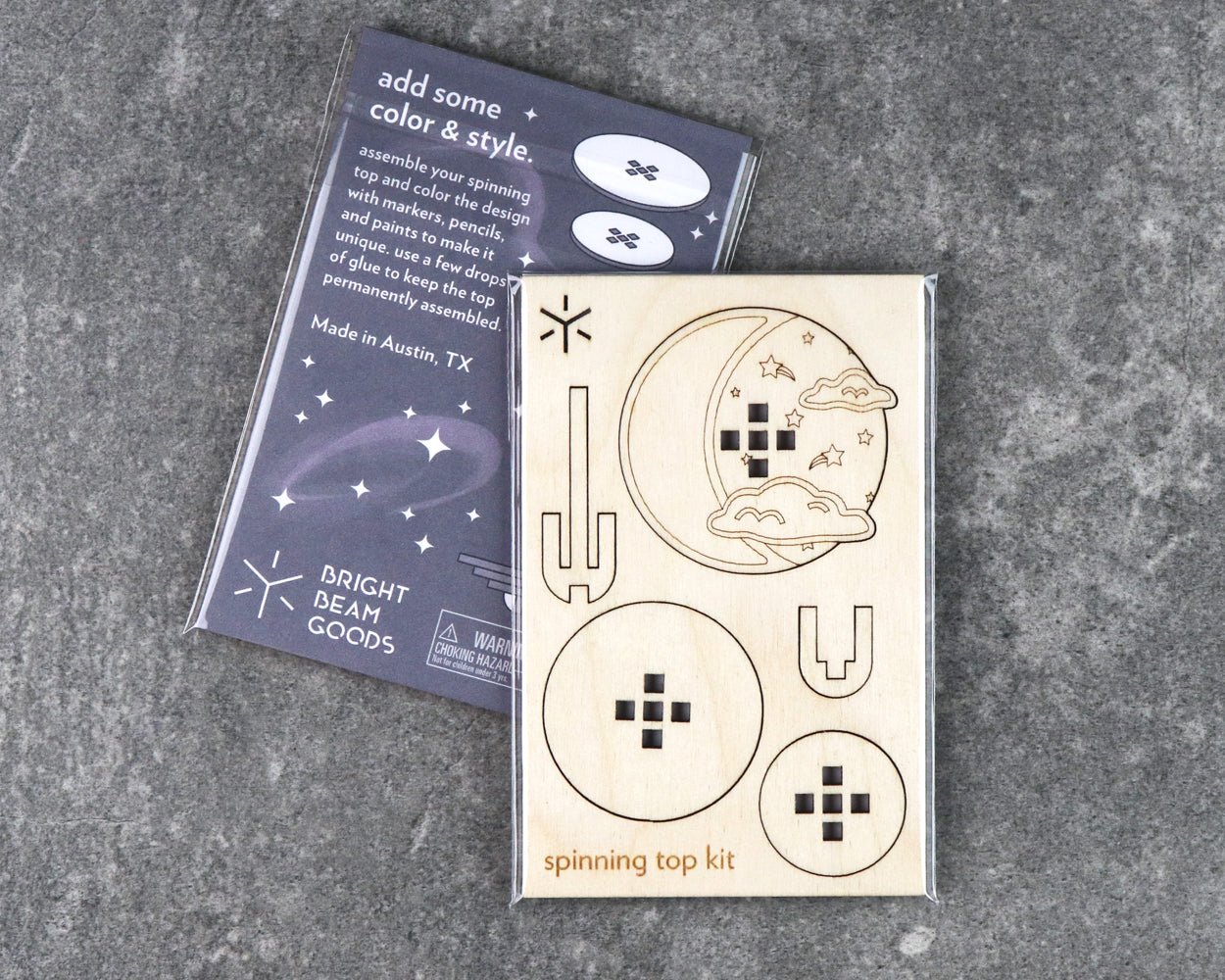 Moon Spinning Top Kit